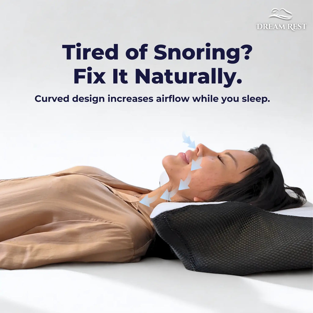 DreamRest™ Ergonomic Memory Foam Pillow