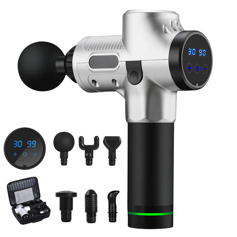 Deep Tissue Massage Gun with LCD Touch Control